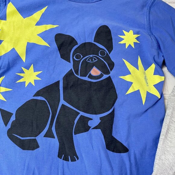 Tea Collection Long Sleeve Cotton Tee Bundle Size 10 Henley + Racecar + Frenchie - Picture 5 of 10